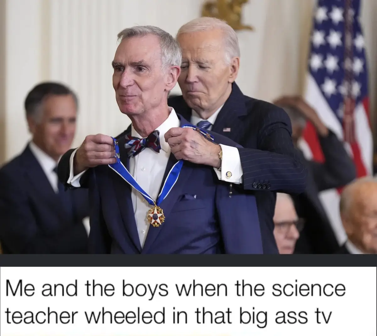 When the Caption is for the Image Below, But I'm Here for It Anyway