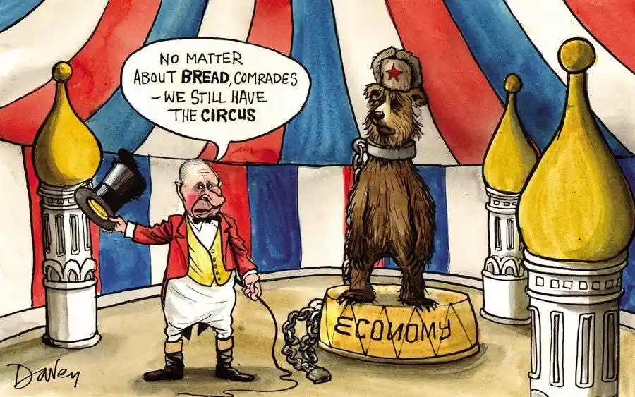 A satirical take on Putin