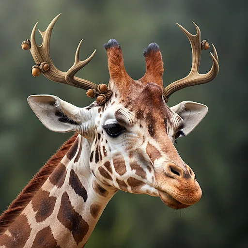 Meet the Christmas Giraffe from Team Acorn!