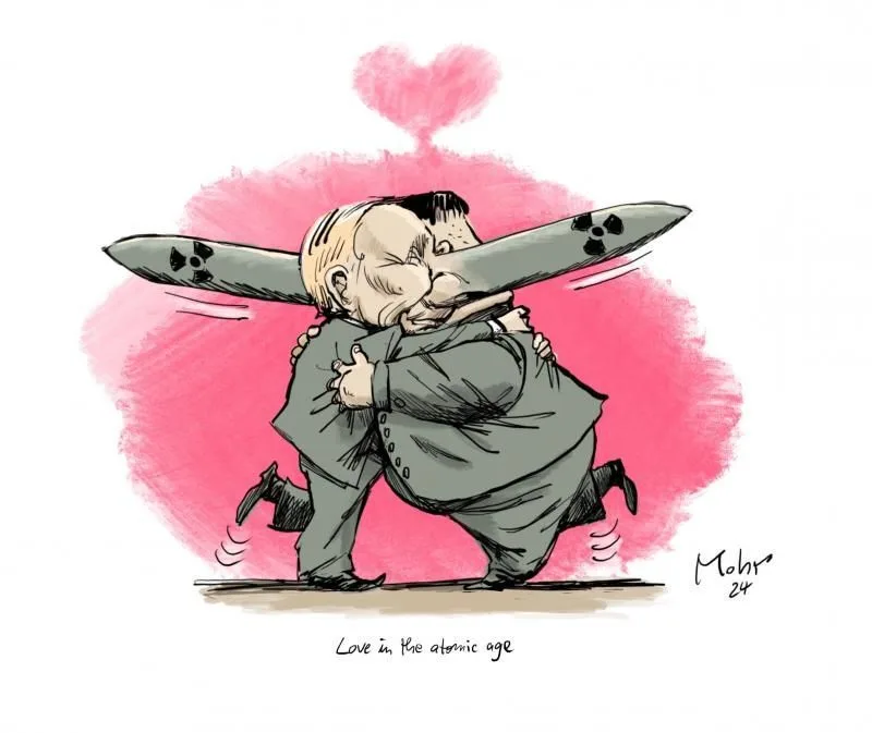 A Caricature of Putin That Speaks Volumes