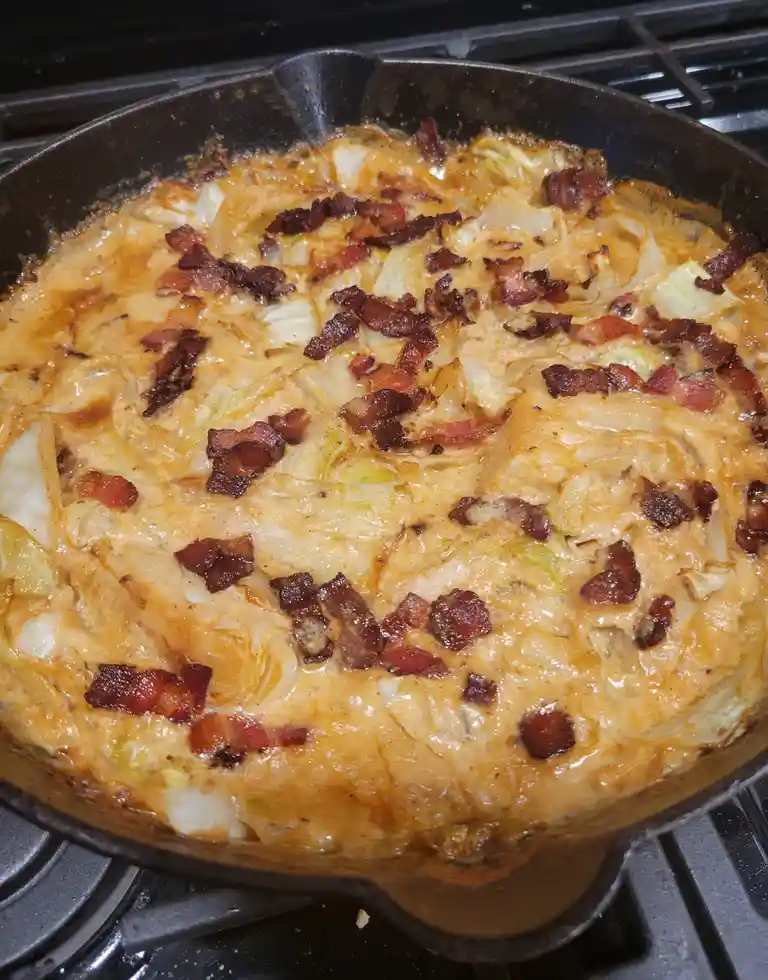 Tried My Hand at Cabbage Au Gratin for the First Time - Recipe Inside!