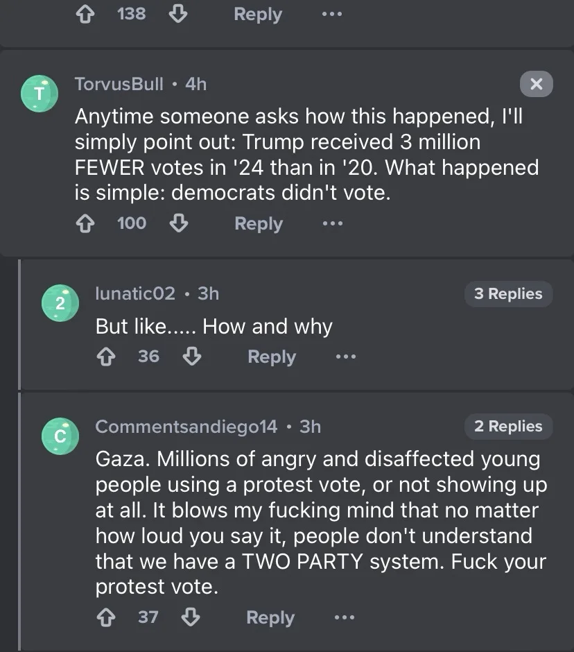 What on earth just happened?