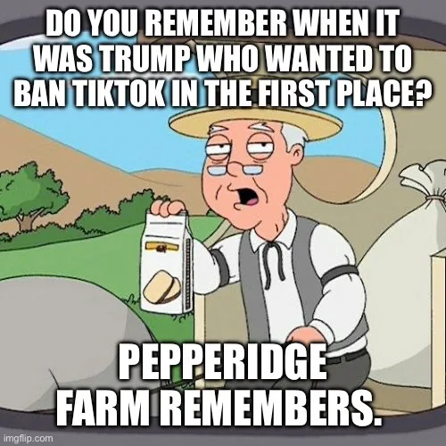 An image of the animated character Joe from Family Guy holding a Pepperidge Farm cookie package, with a large sack of money…