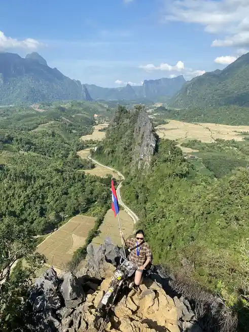The breathtaking Nam Xay viewpoint