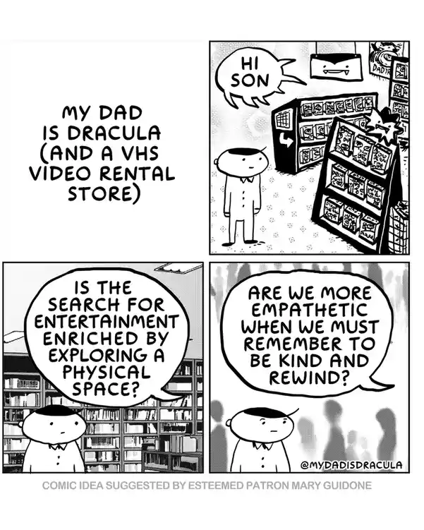 My Dad: The Real-Life Dracula and VHS Rental Legend