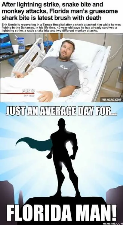 A man lies in a hospital bed with a bandaged arm, under a news headline about his survival of multiple attacks. Below, a…