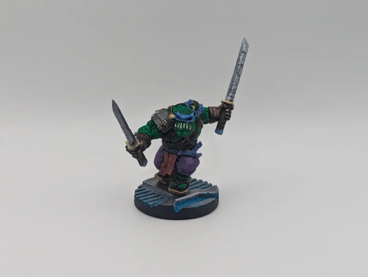 Meet Long-Schick: The Teenage Mutant Ninja Orc