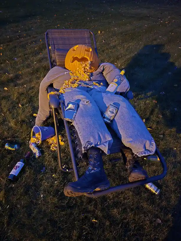 Party Responsibly Tonight, or You Might End Up Like This Guy!