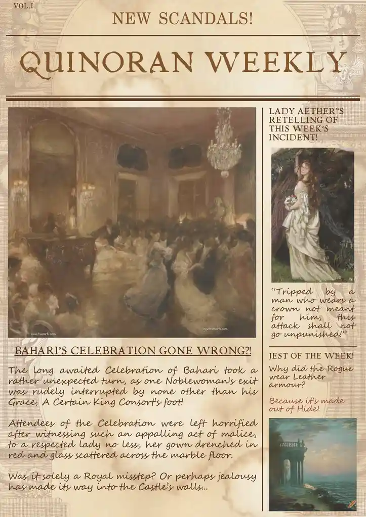 Volume 1: The Weekly Chronicles of Quinoran
