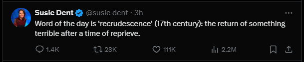 The Return of the Unforeseen