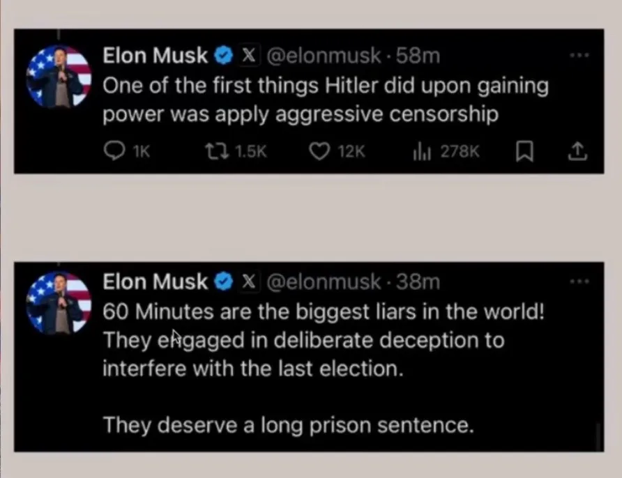 Elon Tweets that conflict, just minutes apart!