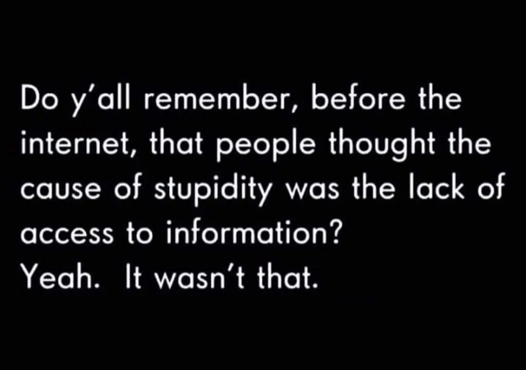 The Absurdity of Stupidity