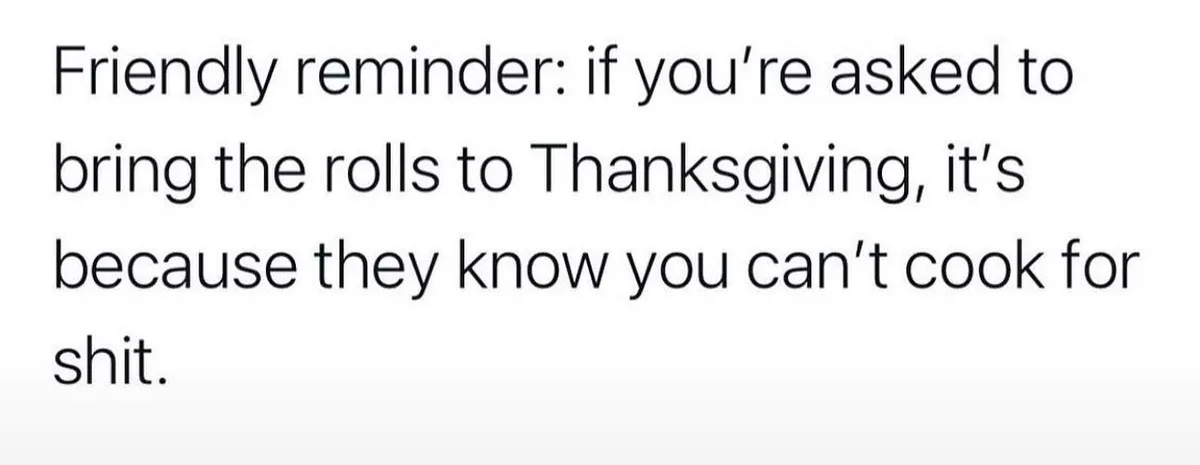 Seriously, for real!