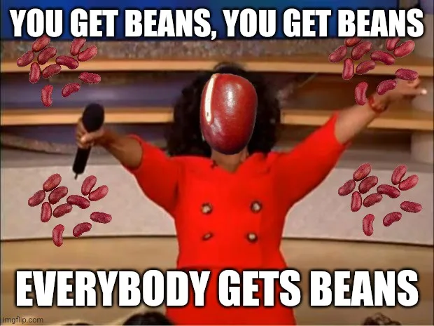 Continuing the Legacy of Random Unsolicited Bean Memes