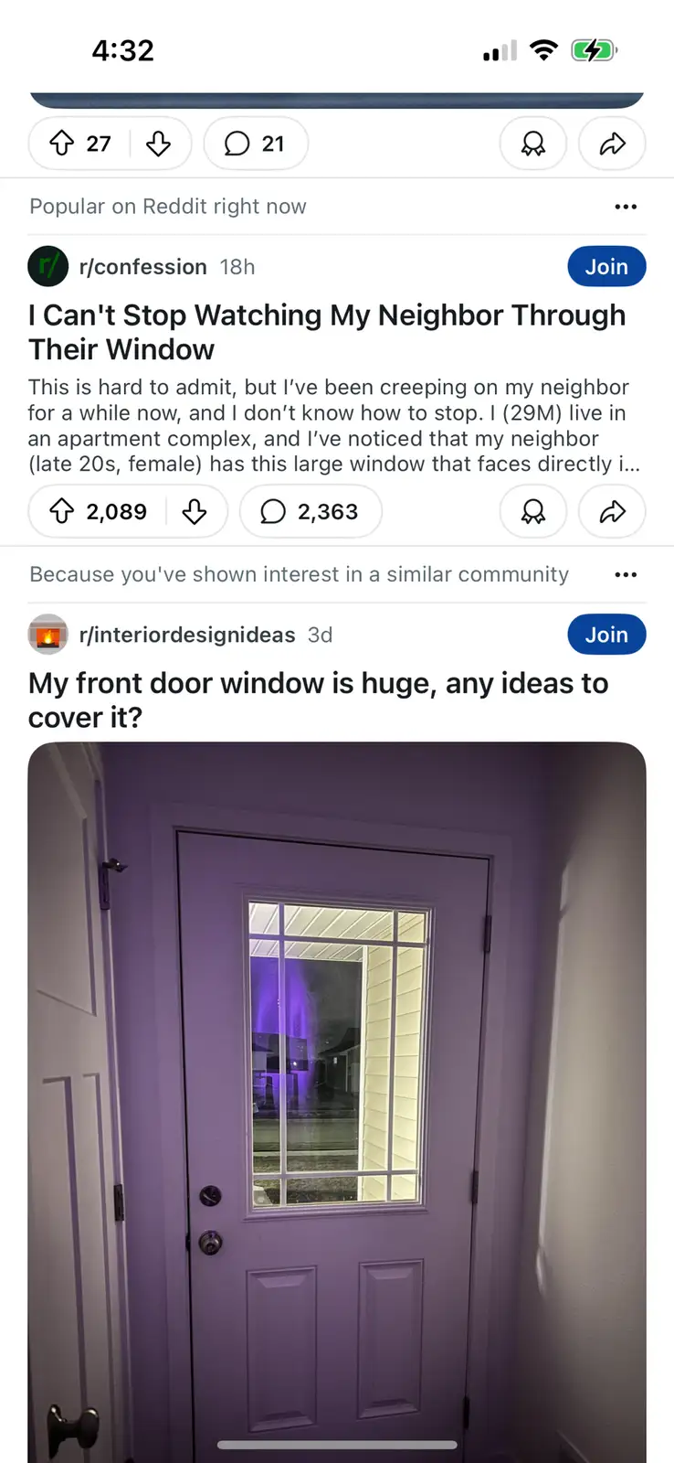 Caught in the Act: The Neighbor's Sneaky Moments