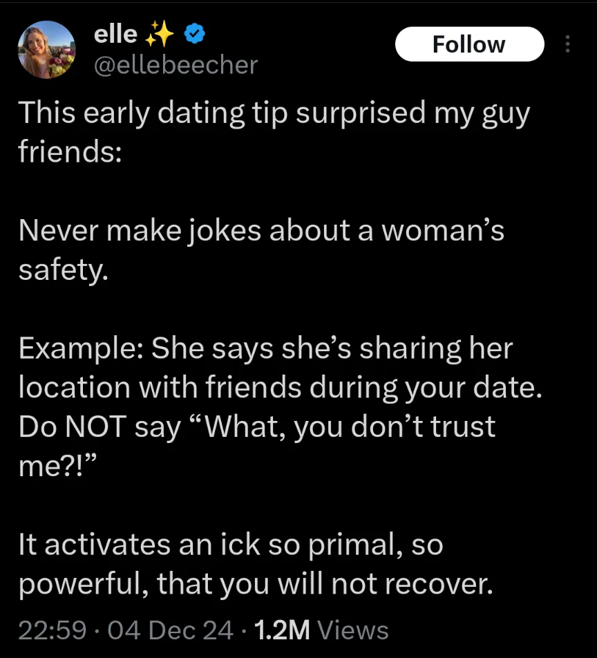 Always Prioritize Women's Safety: A Serious Reminder