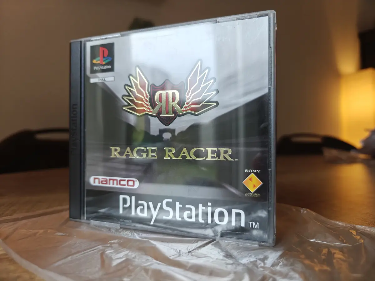 Throwback to the Original 90s NAMCO Rage Racer for PlayStation - A Classic!