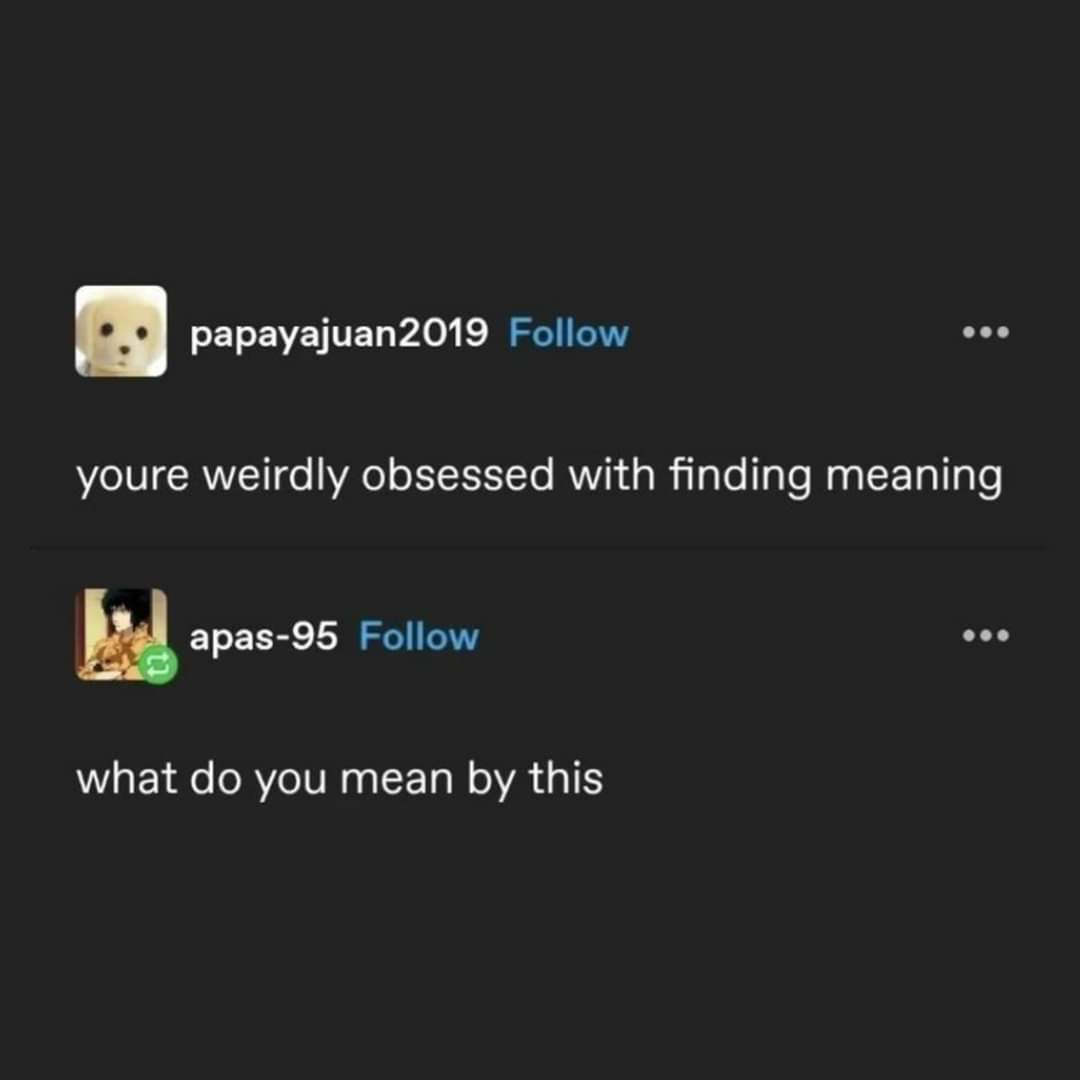 A screenshot of a dark-themed social media comment thread shows user 'papayajuan2019' posting 'youre weirdly obsessed with…
