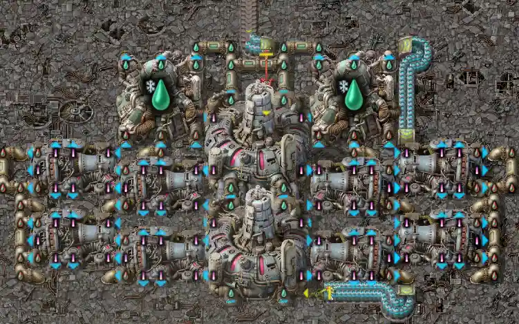 Factorio: Achieving 400 MW Fusion Power