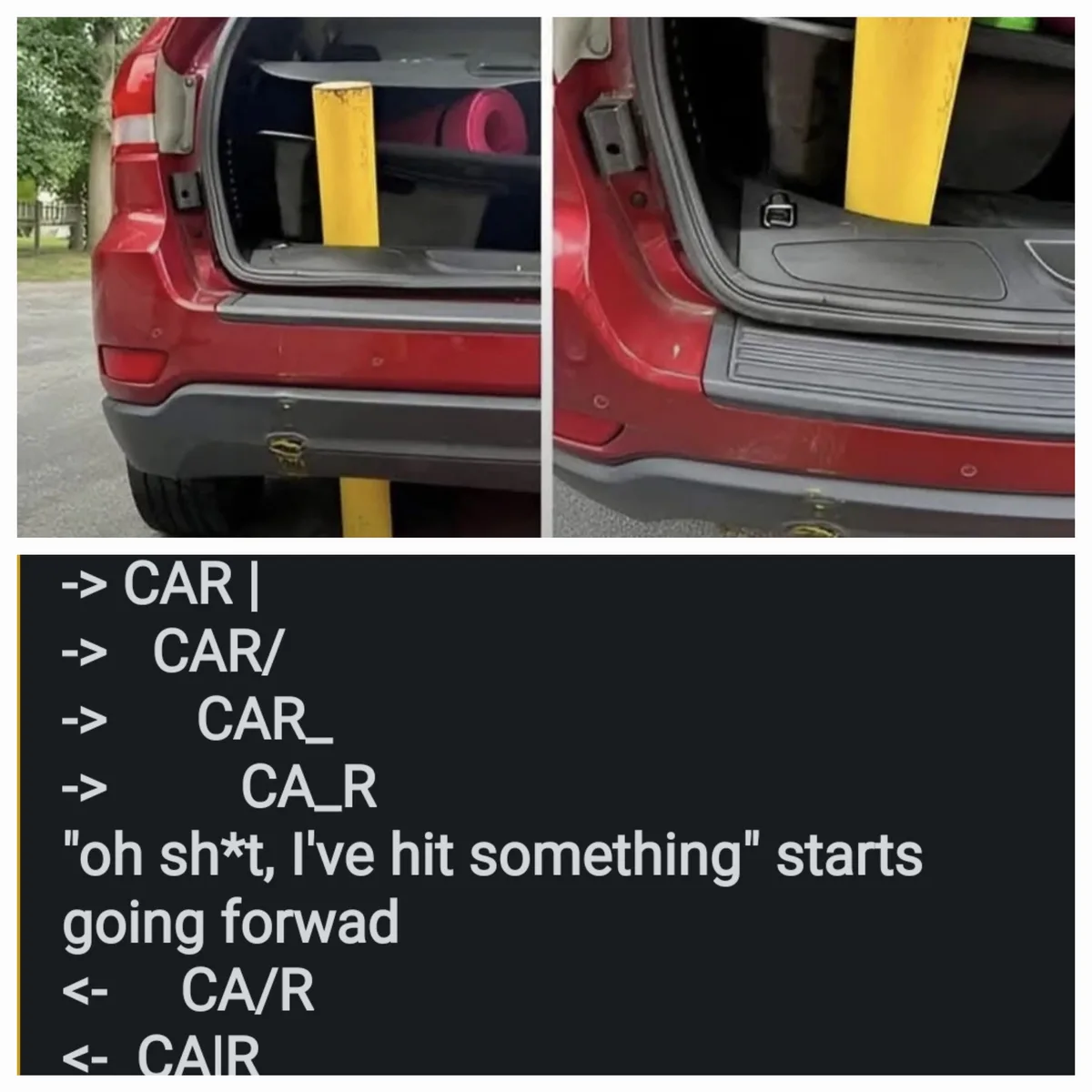 Sorry, You Can't Park Here, Mate!