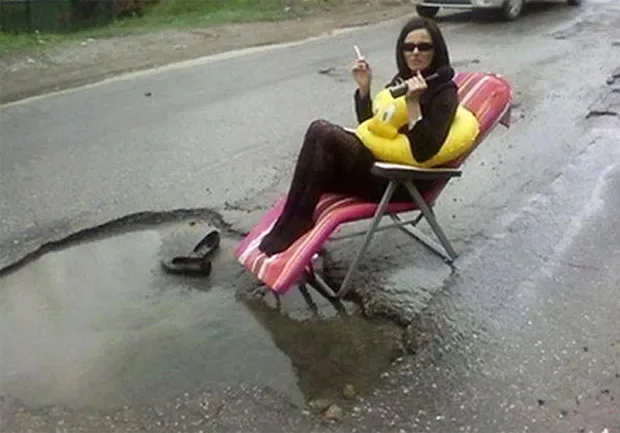 Red voters soaking up the sun and living it up by the pool in 2025