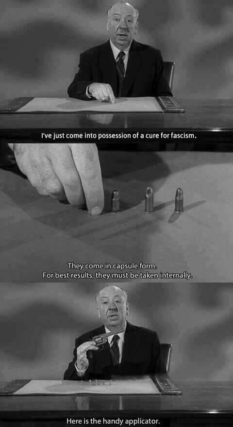 A black-and-white three-panel image from the 1943 film 'The Wizard of Oz' featuring actor Frank Morgan as the Wizard. In the…