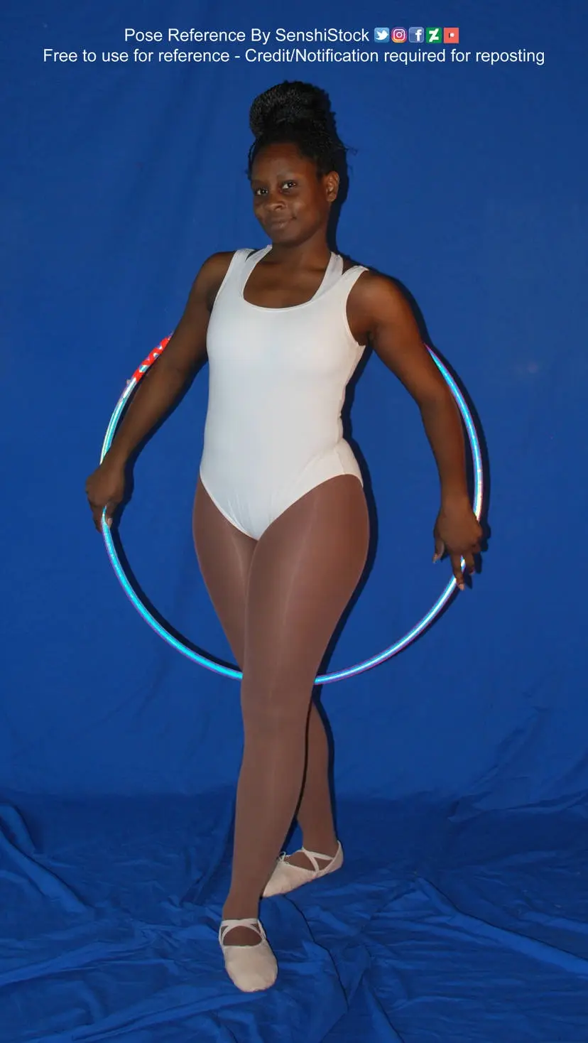 Daily Pose Challenge: Hoop Edition