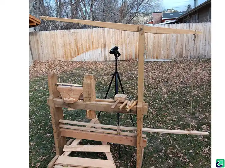 Forget the snowball fight, let's upvote the Spring Pole Lathe!