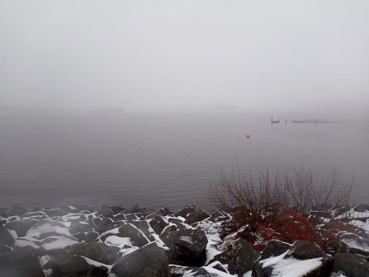 A Scenic View of Hillend Reservoir in Scotland - November 23, 2024