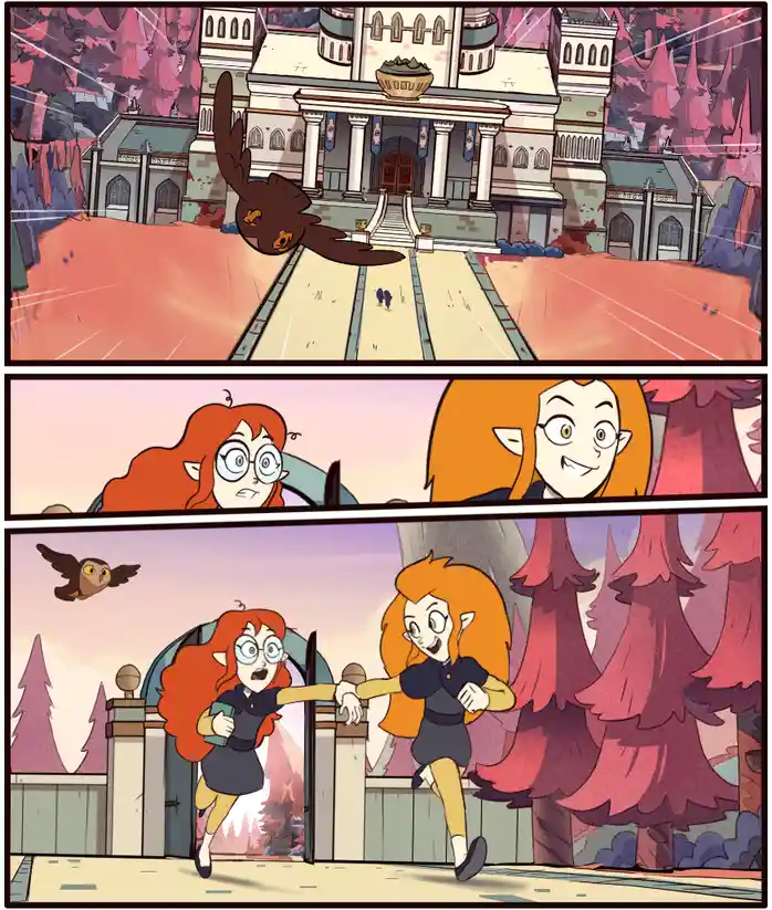 The Enigmatic Owl Lady: Cue the Epic Anime Intro