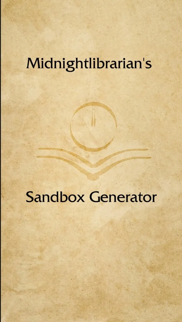 Since everyone enjoyed my questionnaire, here's a fun introduction to sandbox roleplaying along with a starter exercise!