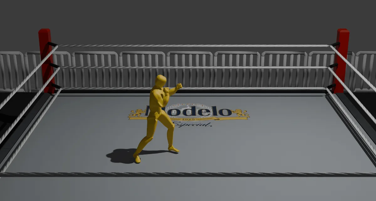 Epic 3D Animation: 1 - 2 - Headkick