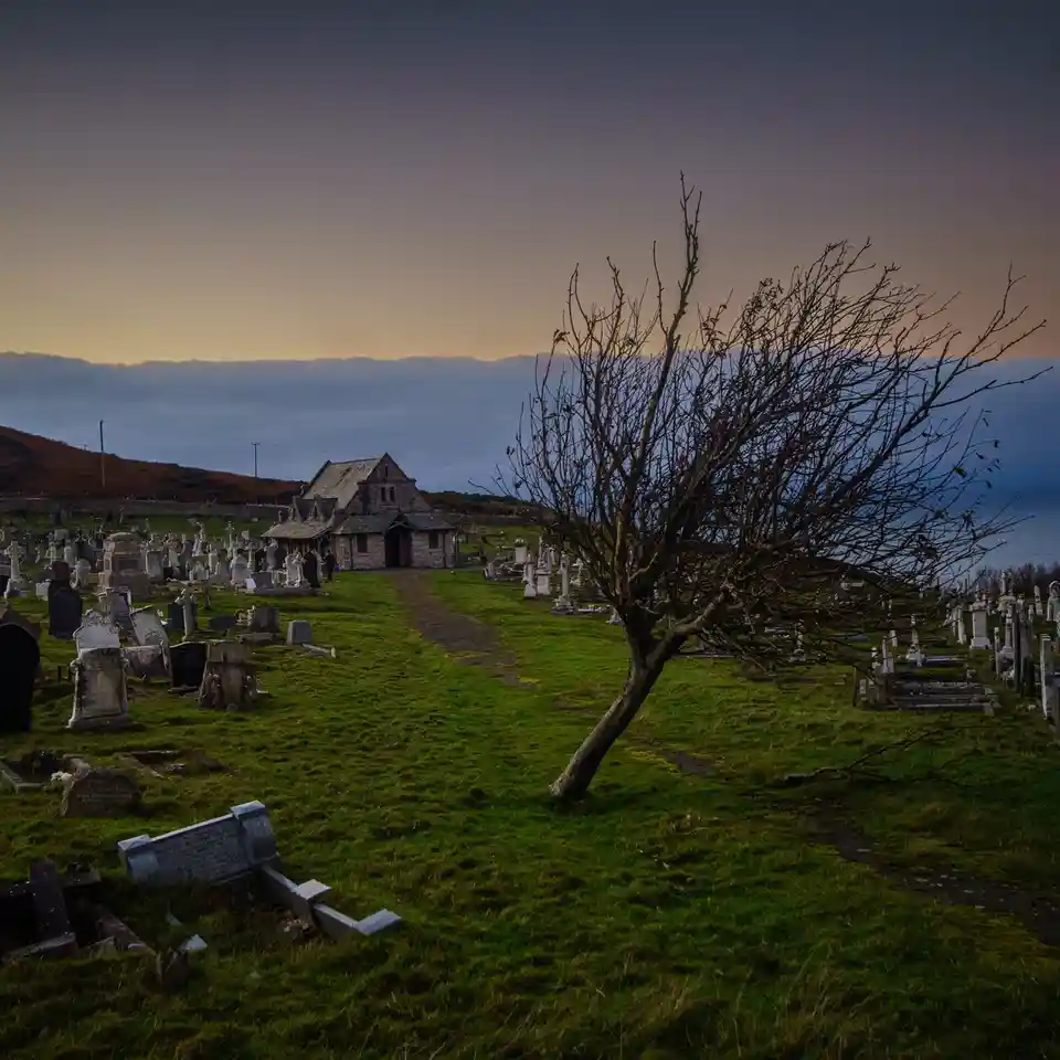 Resting in Peace: Good Souls Here, While I Went Spooky Hunting - Shame on Me