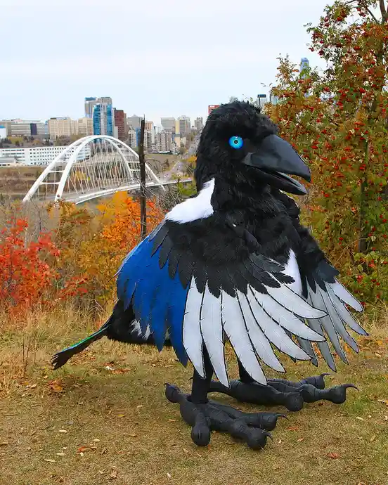 This Year's Halloween Costume is a Real Showstopper: I'm a MAGPIE! Get Ready for the CAW-stume!