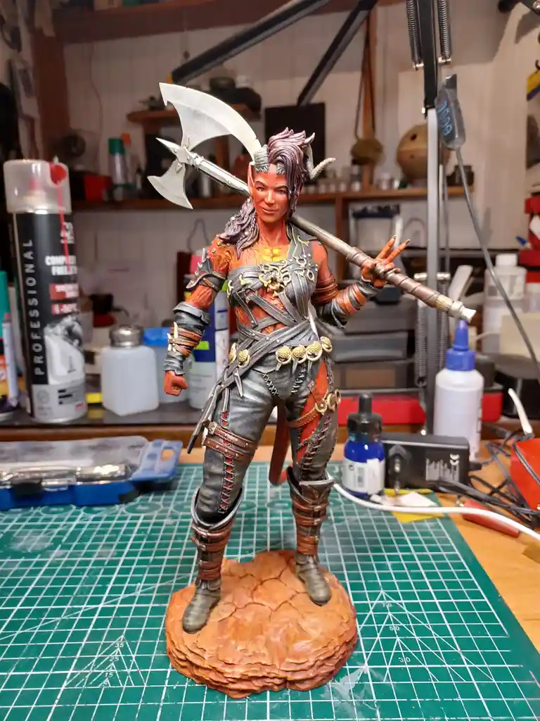 Meet Karlach: The 1/8 Character from Baldur's Gate 3