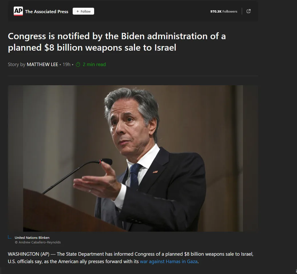 $8 Billion More for the Humanitarian Crisis