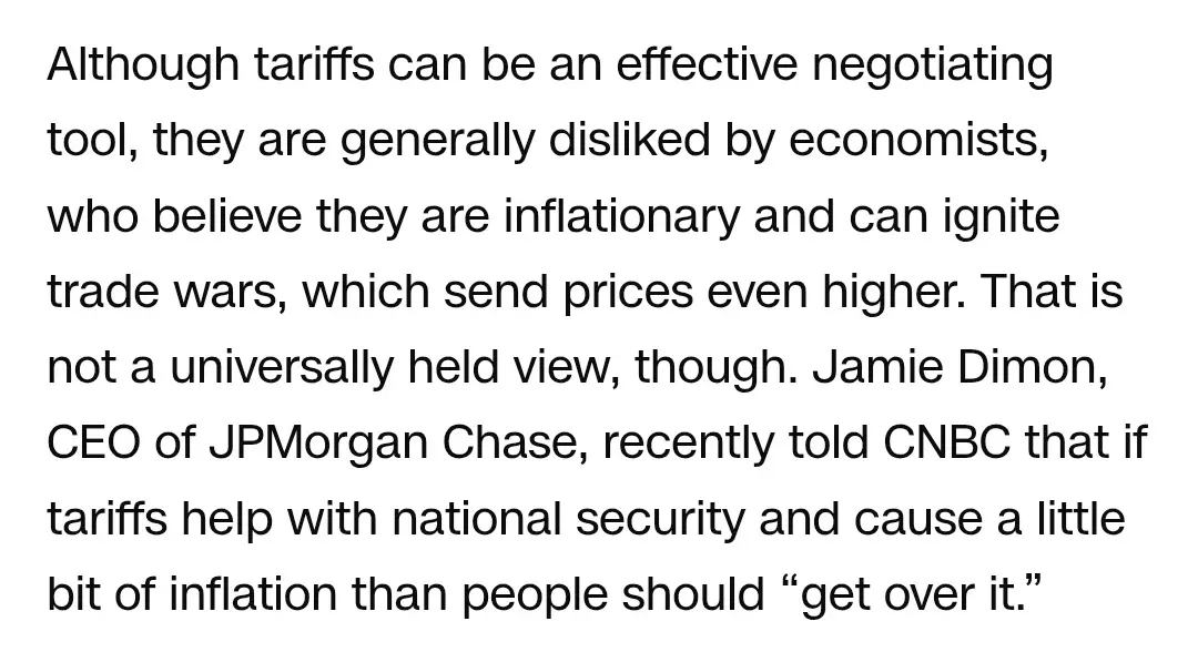 The image displays a block of black text on a plain white background. The text is a paragraph discussing economists' general…