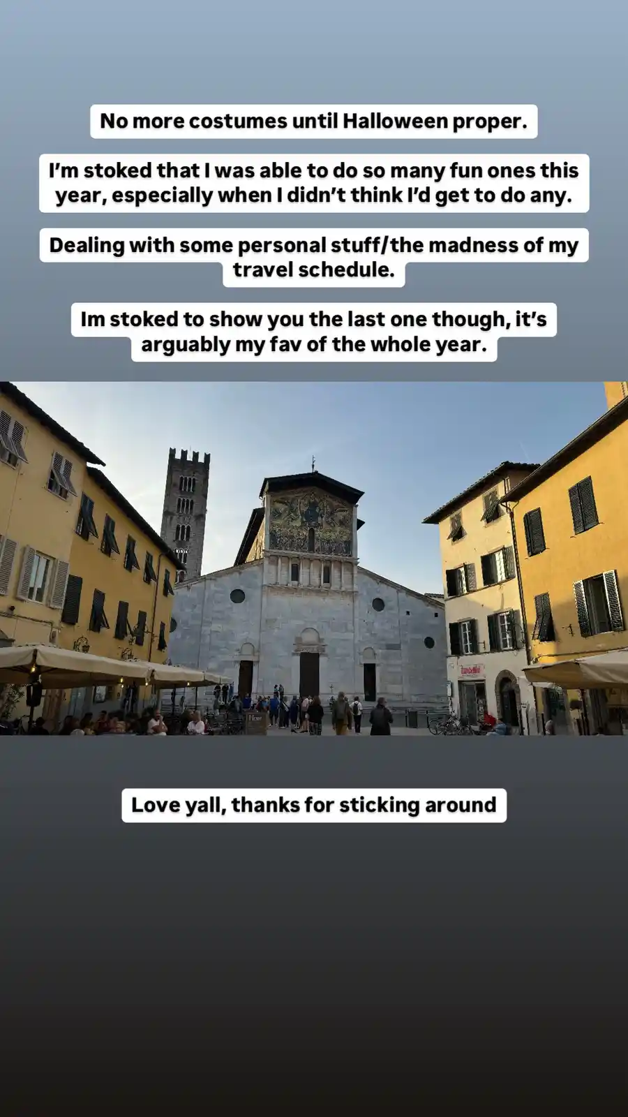 Taking a Short Break: A Few Days of Reflection