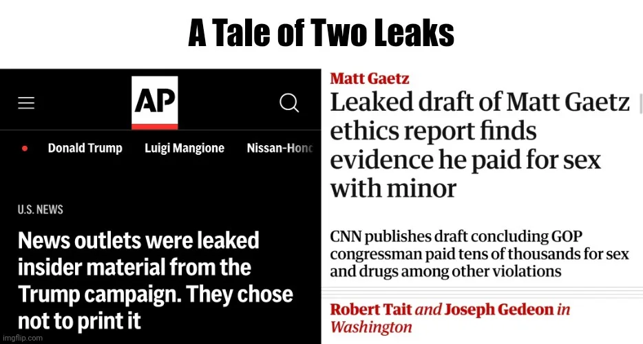 Sometimes the News Media Can't Resist Leaked Documents