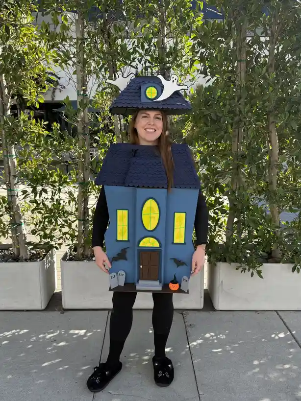 This year, I decided to dress up as my Bitmoji—let’s see how it goes!
