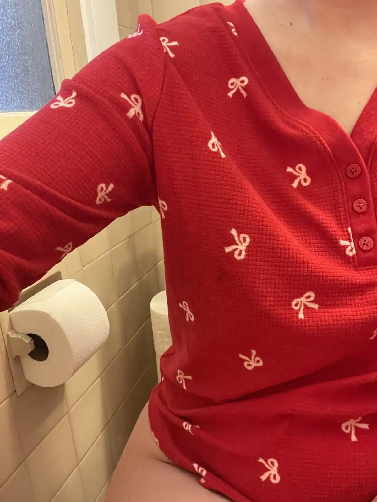 The classic Christmas selfie we all know and love!