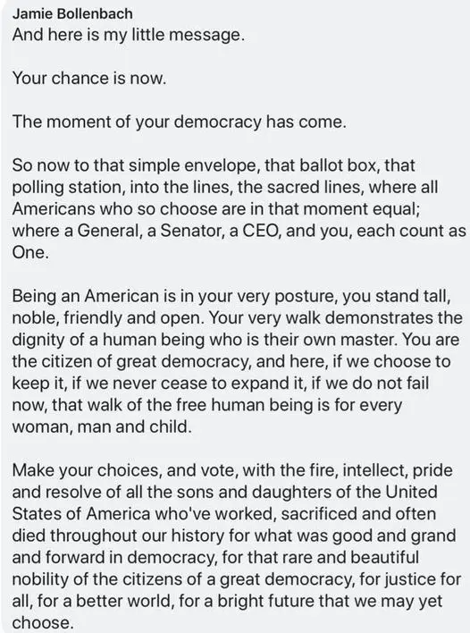 Our Journey Reflects Our Choices: Walking and Voting in Harmony