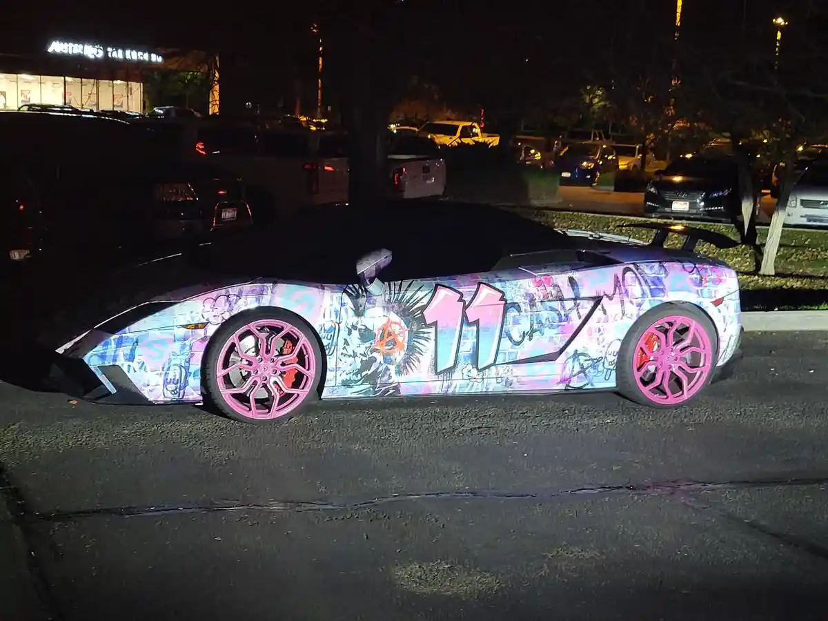 When Driving a Ferrari Just Isn't Enough to Stand Out...