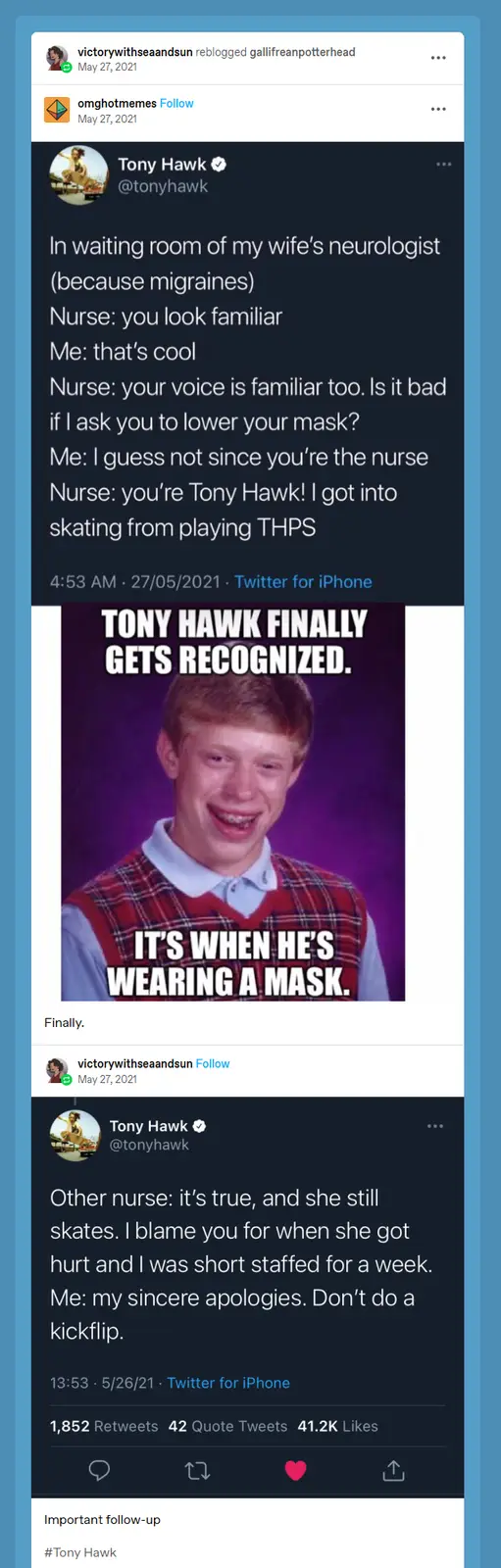 The image shows the 'bad guy' meme template featuring a smiling young man in a plaid vest against a purple background…