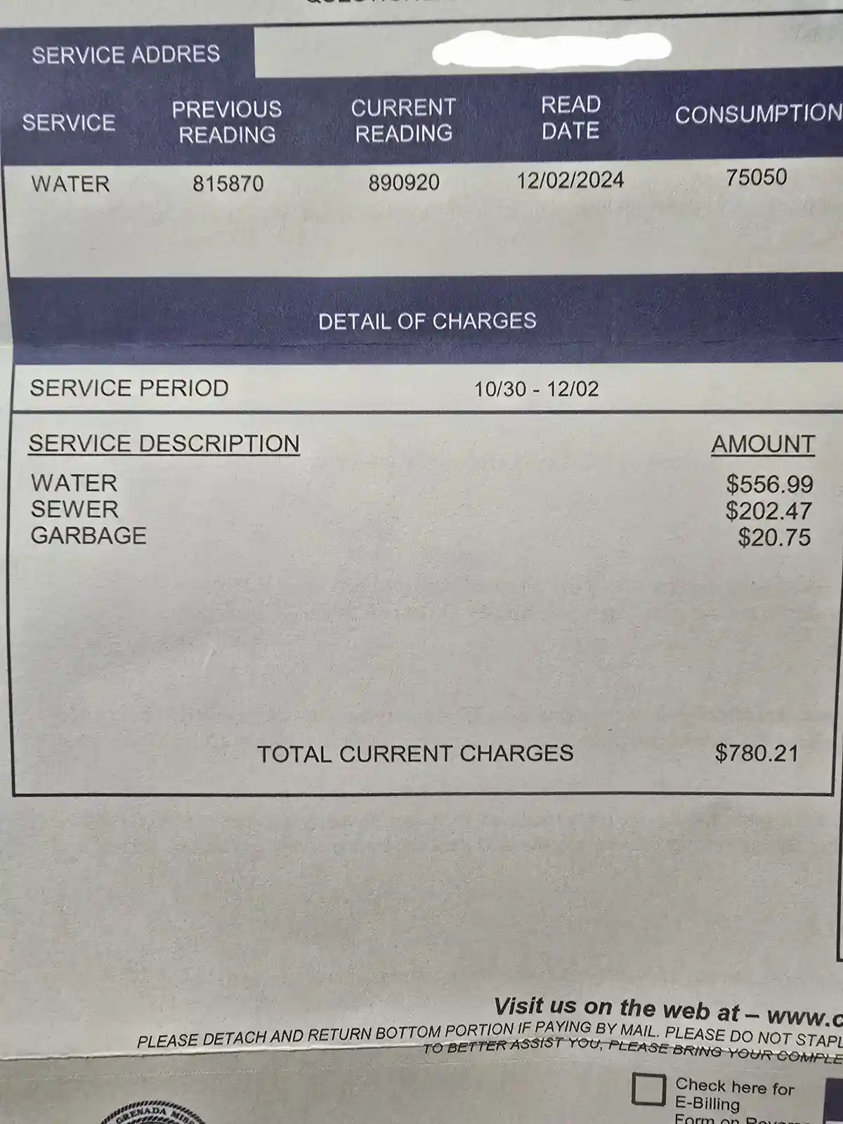 The Reality of My Water Bill: A Monthly Surprise