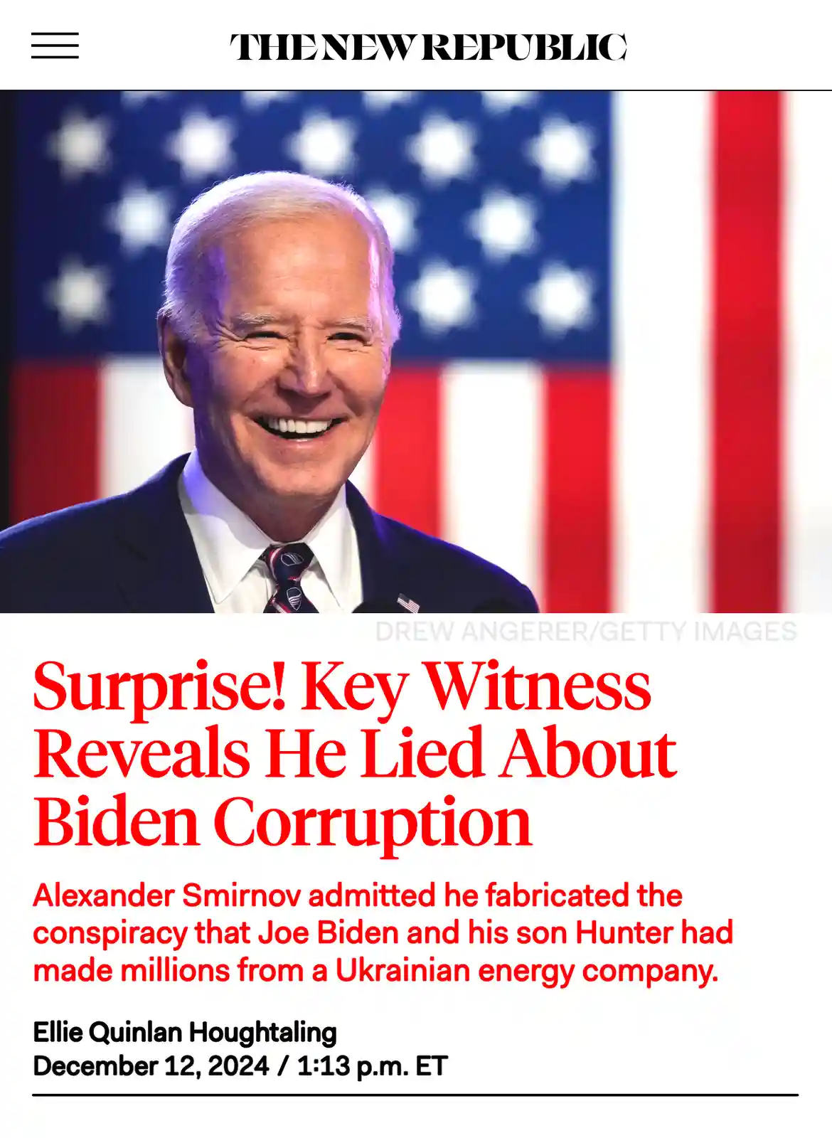 Well, well, well... Look who it is, Joe!