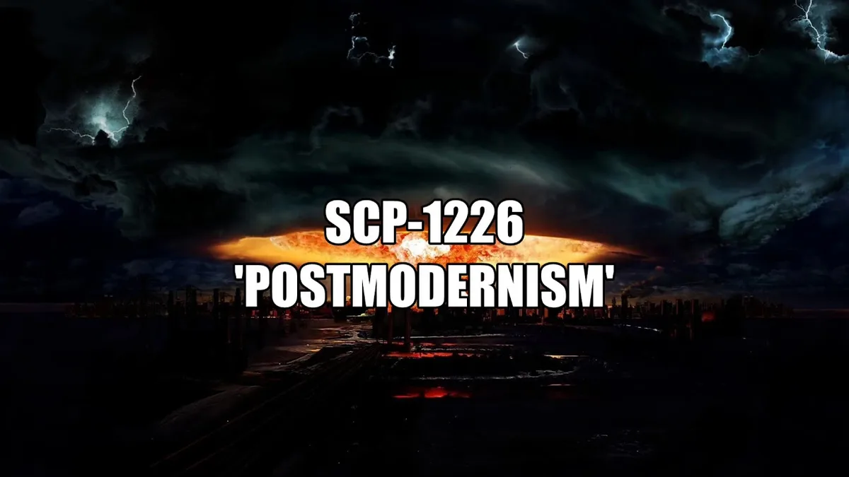 Exploring SCP-1226: The Essence of Postmodernism