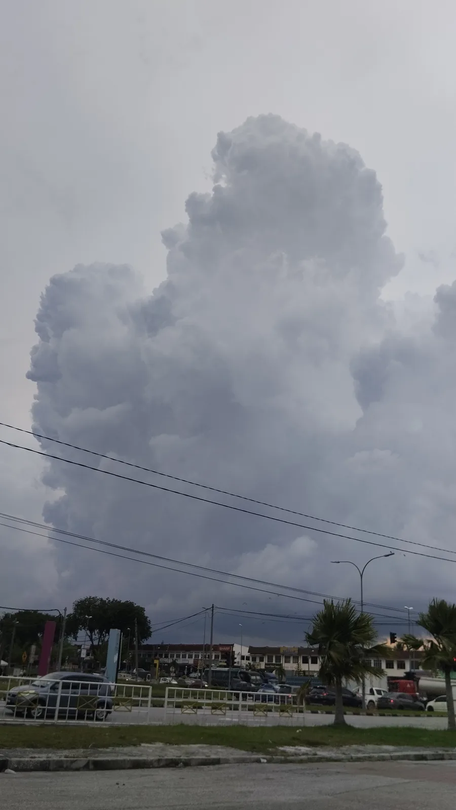 A Massive Cloud Formation Captured in a Photo