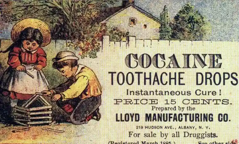 The Miracle Cure of 1885: Cocaine Toothache Drops Advertisement