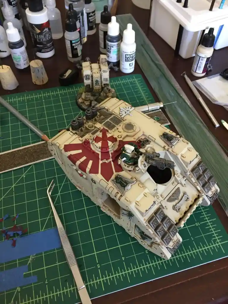 The Mighty Deathwing Land Raider: A Force to be Reckoned With